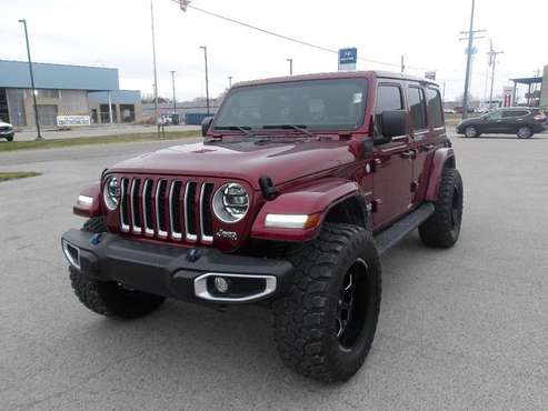 2021 Jeep Wrangler Unlimited 4xe Sahara for sale in Terre Haute, IN