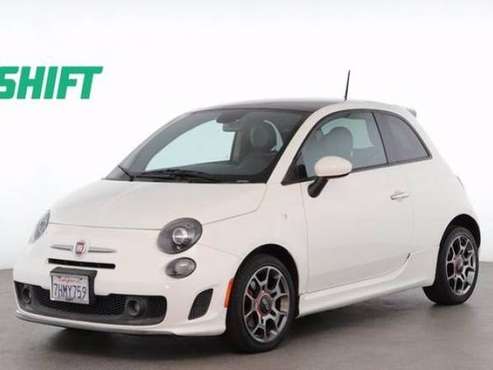 2013 FIAT 500 Turbo Cattiva hatchback Bianco (White) for sale in South San Francisco, CA