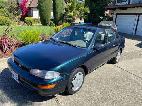 1997 geo prizm sedan low miles original owner - - by for sale in San Mateo, CA