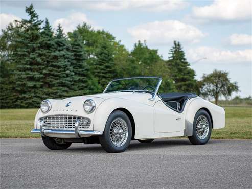 For Sale at Auction: 1962 Triumph TR3B for sale in Auburn, IN