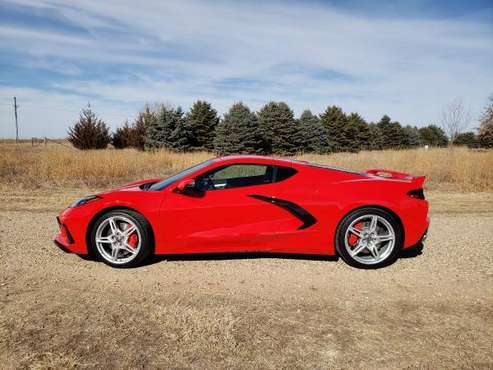 2022 Torch Red Corvette Coupe for sale in Deshler, NE