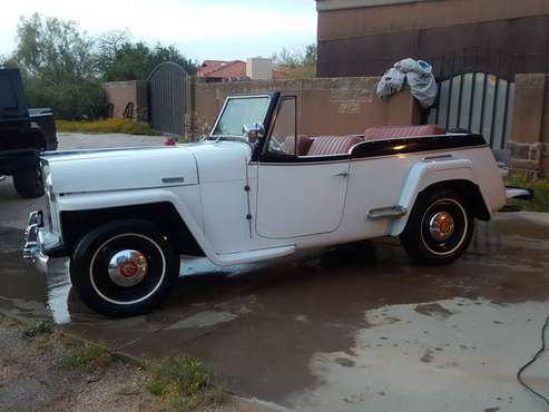 1949 Willy's Jeepster Overland With The Rare Optional 6 Cyl Solid for sale in Cave Creek, CA