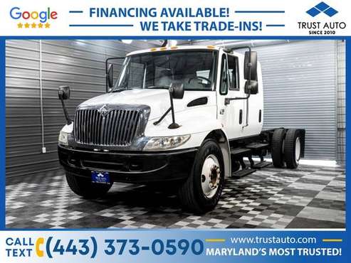 2006 International 4200 VT365 Crew Cab 60L V8 Diesel Chassis for sale in Sykesville, MD