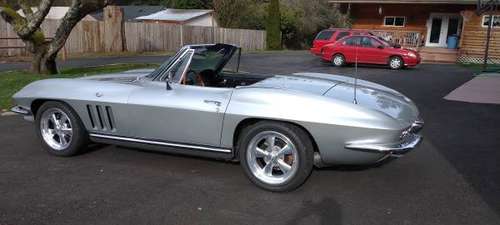 1965 Silver Corvette Convertible Roadster for sale in Port Orchard, WA
