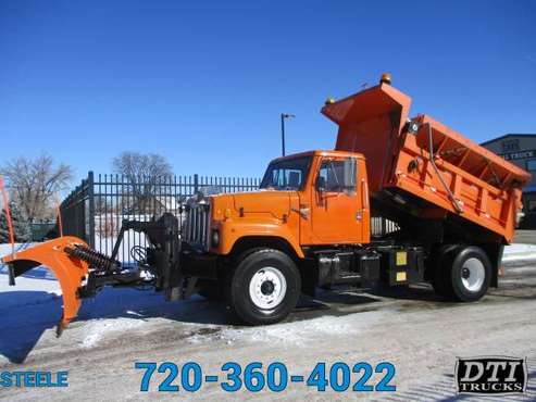 1998 International 2554 10 Snow Plow Dump Truck, DT466 - cars & for sale in Denver , CO