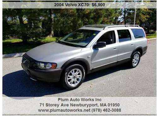 2004 VOLVO XC70 4DR AWD WAGON. WELL MAINTAINED WITH 20 SERVICE RECORDS for sale in Newburyport, MA