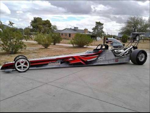 1995 Spitzer Dragster 225" and 1998 haulmark 24' x 8' enclosed trailer for sale in NOGALES, AZ