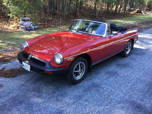 1974 MGB roadster - cars & trucks - by owner - vehicle automotive sale for sale in Exeter, RI