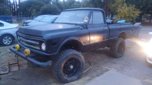 1969 Chevy C20 short bed 4x4 OBO/Trade - cars & trucks - by owner -... for sale in Olivehurst, CA