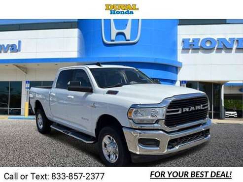 2020 Ram 2500 Big Horn pickup Bright White Clearcoat for sale in Jacksonville, FL