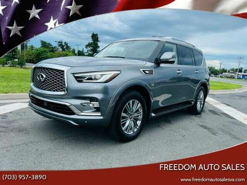 2020 INFINITI QX80 Luxe 4WD for sale in Chantilly, VA