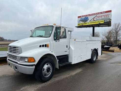 2002 Sterling Acterra M8500 with HD Service Body for sale in Lake Crystal, MN