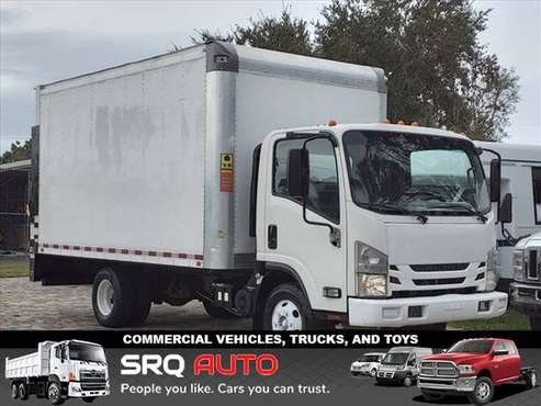 2015 Isuzu NPR HD 14 Box Truck w/Liftgate White - cars & for sale in Bradenton, FL