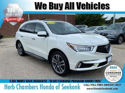 2018 Acura MDX SH-AWD with Advance Package for sale in MA