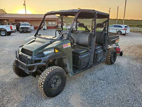 2018 Polaris Ranger Crew Diesel UTV Utility Work ATV - cars & trucks... for sale in Dallas, TX