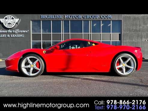 2012 Ferrari 458 Italia Base for sale in MA