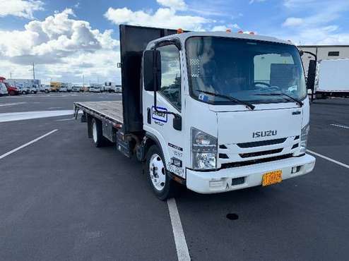 2016 Isuzu Nqr Flatbed Truck for sale in Lawrence Township, NJ