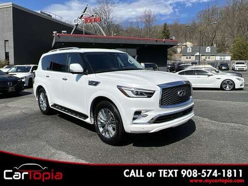 2021 INFINITI QX80 Luxe 4WD for sale in North Plainfield, NJ
