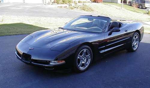 1999 triple black corvette convertible for sale in Jamul, CA