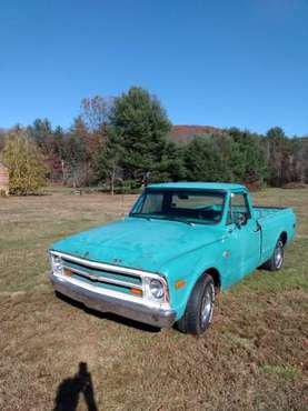 1968 Chevy C10 2wd short bed for sale in Leverett, MA