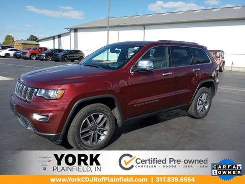 2020 Jeep Grand Cherokee Limited 4WD for sale in Plainfield, IN