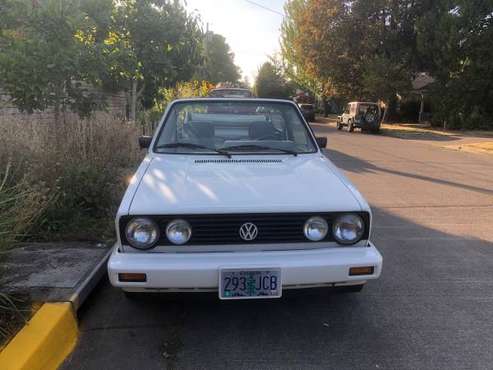 1989 VW cabriolet runs and drives great for sale in Corvallis, OR