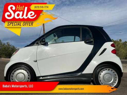 2015 SMART FORTWO PURE CLEAN CARFAX 58K MILES - cars & for sale in Phoenix, AZ