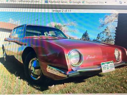 63 Studebaker Avanti, hot rod, muscle car, antique, collector - cars for sale in Louisville, CO