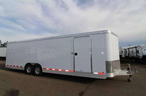 NEW 2019 Featherlite 4926 28' Enclosed Car Trailer - All Aluminum - Re for sale in Albany, OR