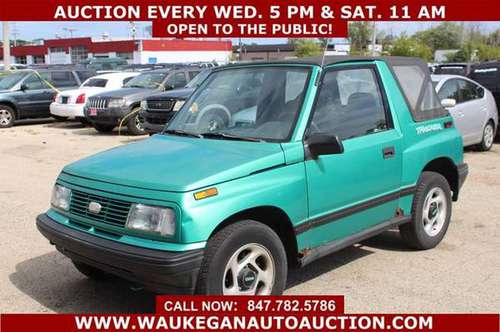 1994 *GEO* *TRACKER* GAS SAVER 1.6L I4 78K 1OWNER 909063 for sale in WAUKEGAN, WI