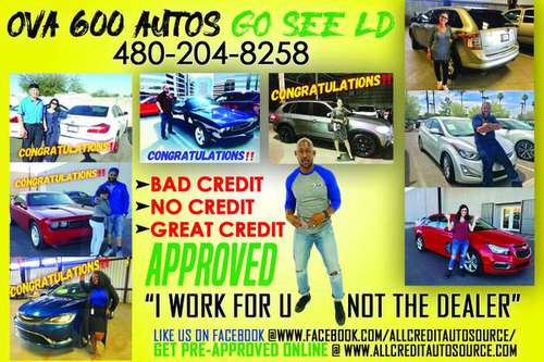 🔴GO See LD*$500-$2000 DOWN Delivers*OVA 500 Autos! Bad Credit OK* for sale in Tempe, AZ