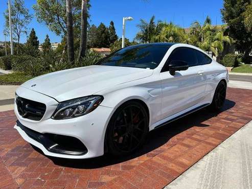 2018 MERCEDES BENZ C63 S AMG COUPE FULLY LOADED, LOW MILES - cars & for sale in San Diego, CA