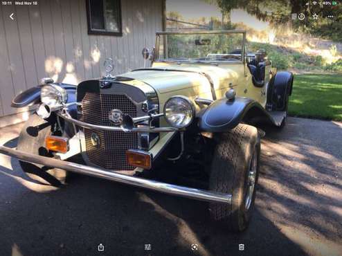 1929 Mercedes Replica - cars & trucks - by owner - vehicle... for sale in Boulder Creek, CA