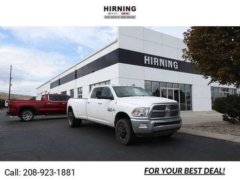 2013 Ram 3500 Big Horn pickup White - - by dealer for sale in Pocatello, ID