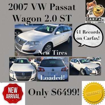 2007 VW Passat Wagon 2 0T Gorgeous 2-Owner Carfax w/41 for sale in Sewell, NJ