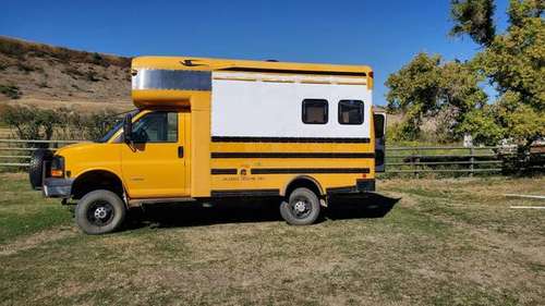 4x4 2005 Chevy E3500 School Bus for sale in Lewistown, MT