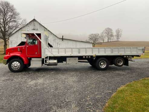 2004 Peterbilt 330 Flat Bed Truck for sale in Freeland, PA