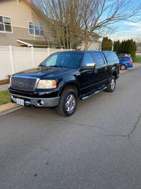 2007 F-150 Ford 4 x 4 Crew Cab Short Box w Canopy for sale in Newberg, OR