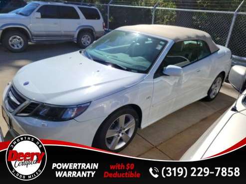 Used 2010 Saab 9 3 Base Arctic White - - by dealer for sale in Cedar Falls, IA