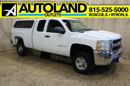 2008 Chevrolet Silverado 2500HD Work Truck Extended Cab 4WD for sale in Roscoe, IL
