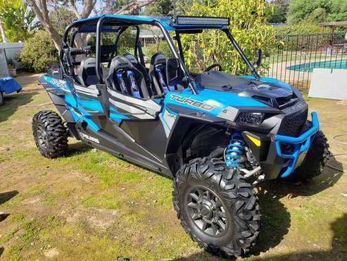 2018 4 seater Polaris Xp Turbo and trailer - - by for sale in Alpine, CA