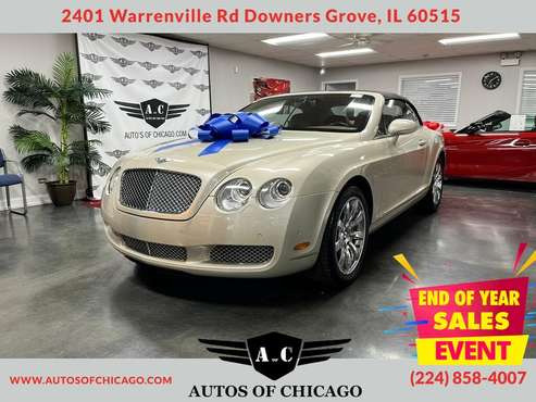 2008 Bentley Continental GTC W12 AWD for sale in Downers Grove, IL