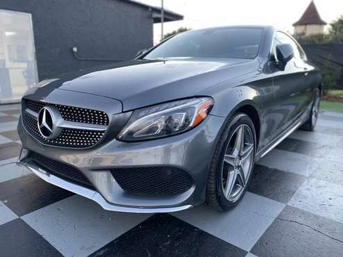2018 Mercedes Benz C300 4Matic Coupe LOADED - - by for sale in Miramar, FL