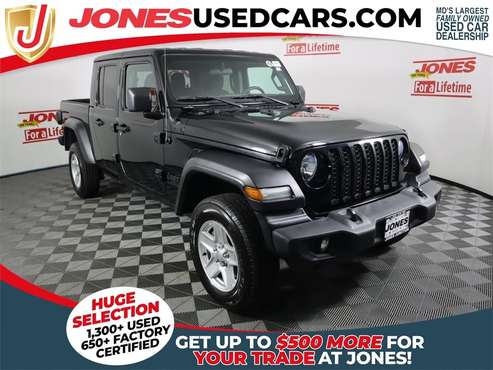 2020 Jeep Gladiator Sport S Crew Cab 4WD for sale in Fallston, MD