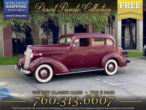 This 1937 Packard 115C 4 Door Sedan is PRICED TO SELL! - cars & for sale in Palm Desert, NY