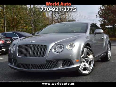 2014 Bentley Continental GT W12 for sale in Duluth, GA