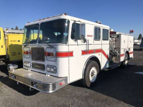 Nov. 13th Auction: 1992 Seagrave Crew Cab Fire Engine for sale in Spokane, WA