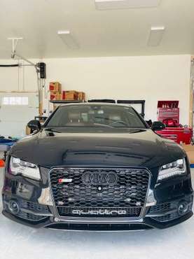 Audi A7 excellent cond Black, Brown leather - - by for sale in Sylvania, OH