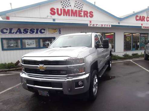 2015 CHEVY 2500 HD CREW CAB LTZ 4WD DURAMAX DIESEL for sale in Eugene, OR