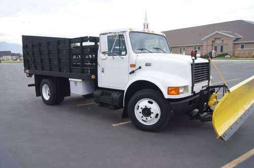 2001 International 4700 Flatbed, Work Truck, 7.3L Powerstroke... for sale in Hooper, WA